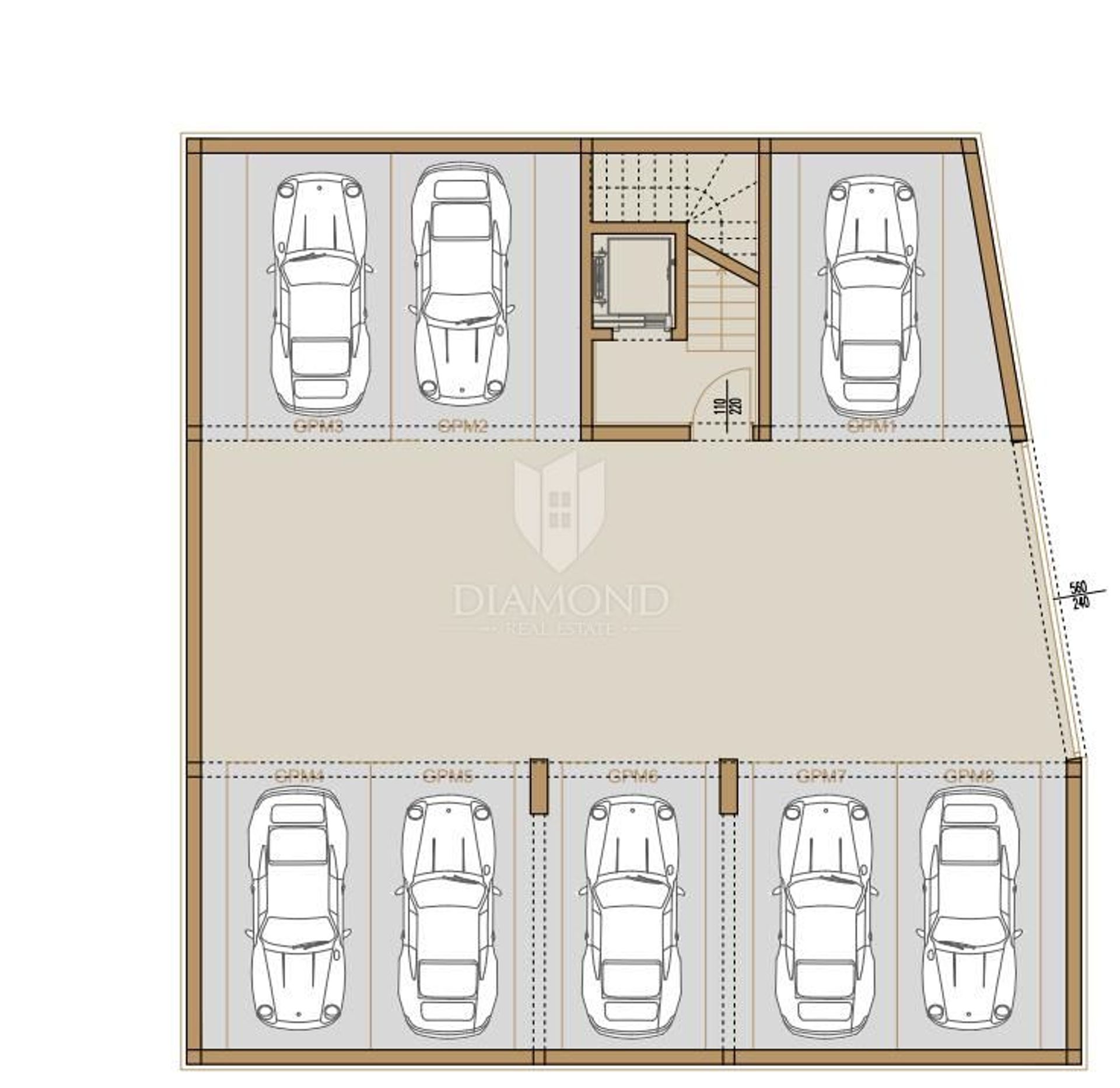 Condominium in Vinkuran, Istarska Zupanija 12832178