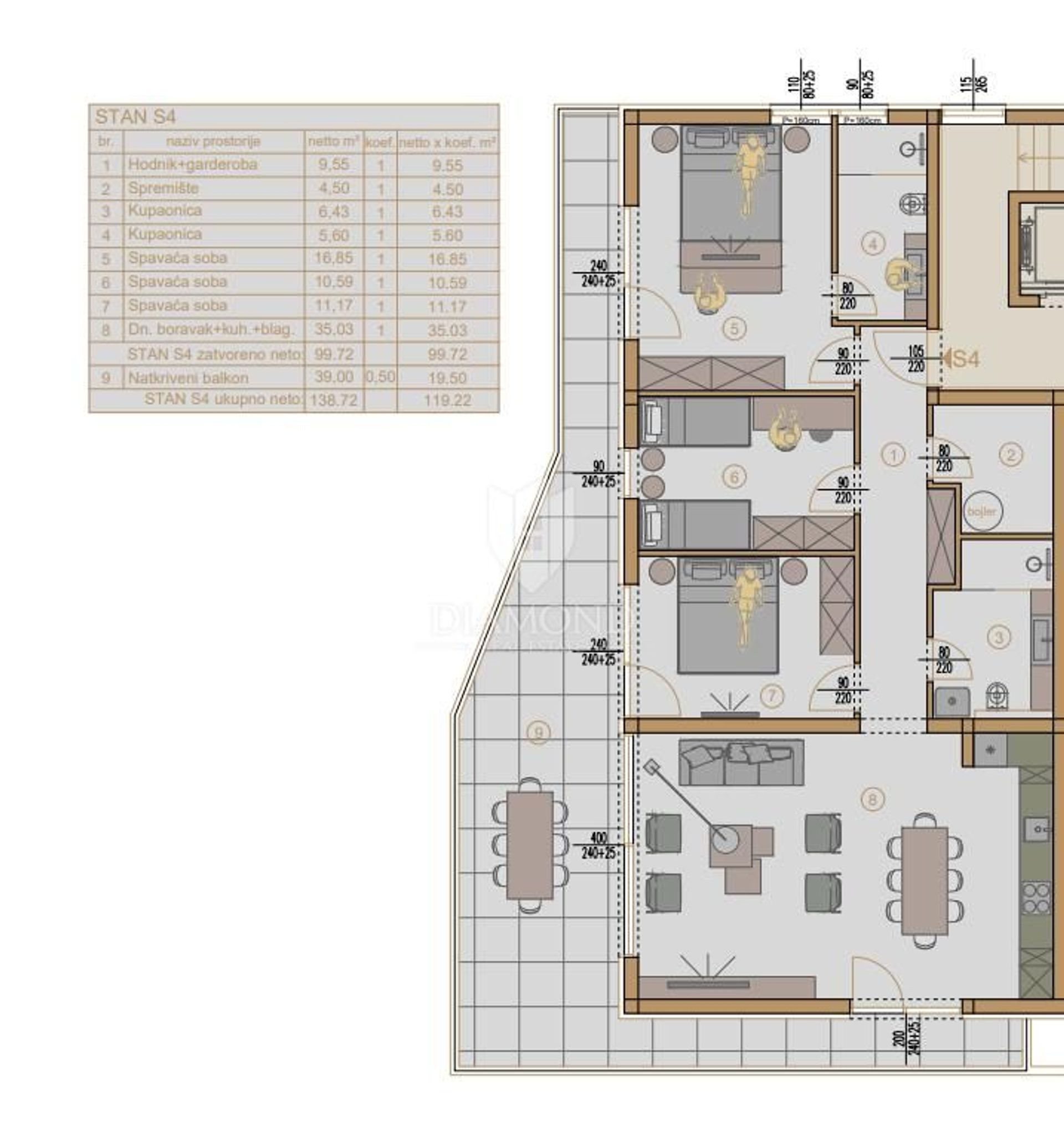 Condominium in Vinkuran, Istarska Zupanija 12832178