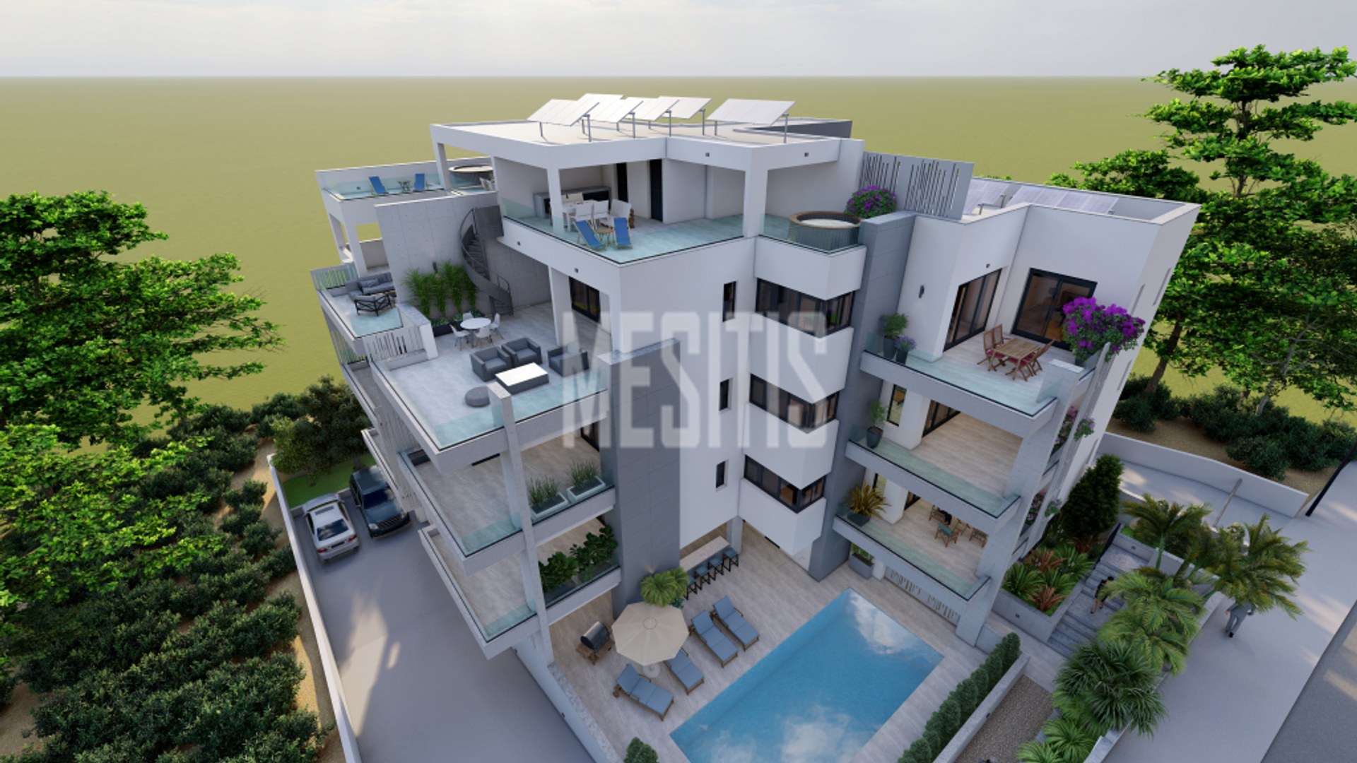 Condominium in Agios Athanasios, Lemesos 12833189