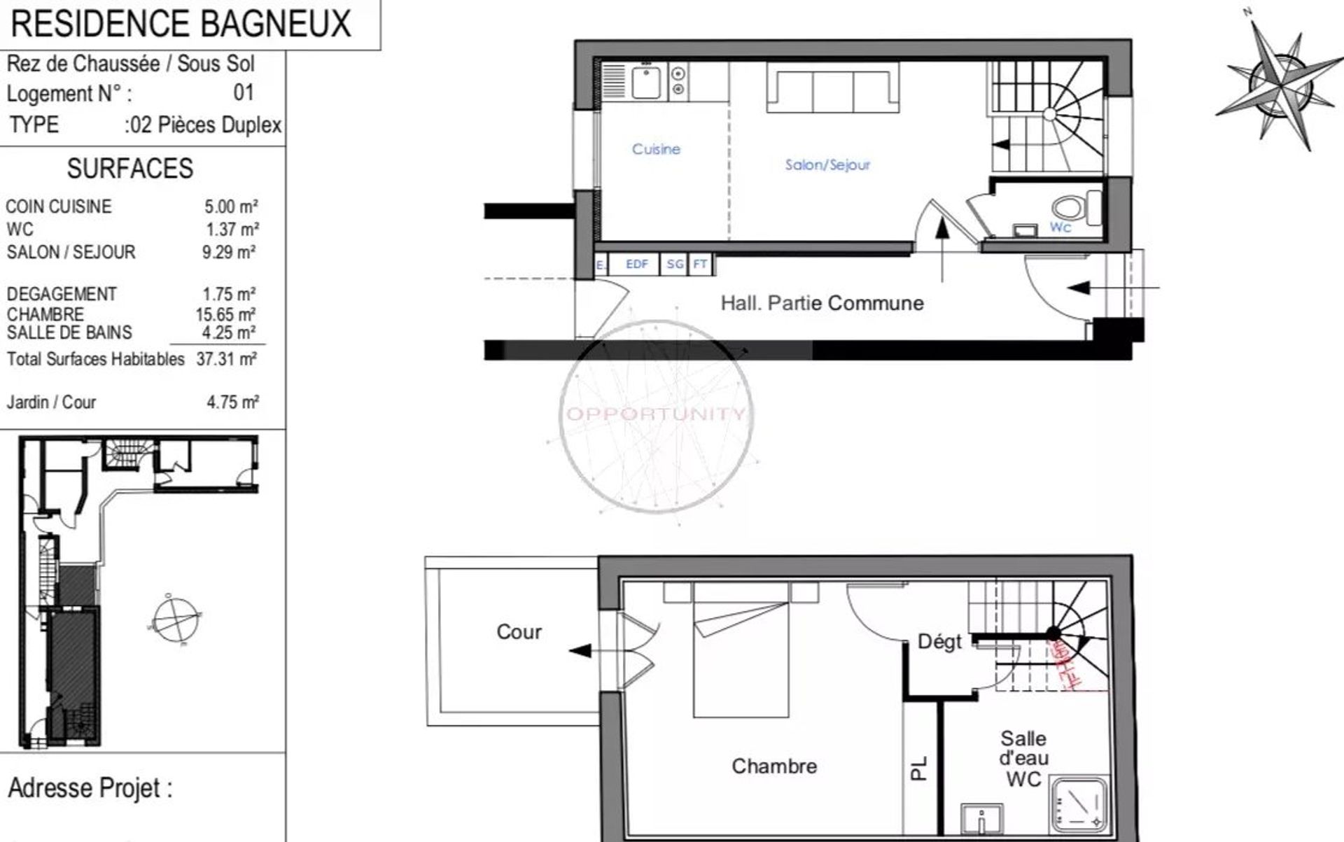 公寓 在 Bagneux, Ile-de-France 12834677