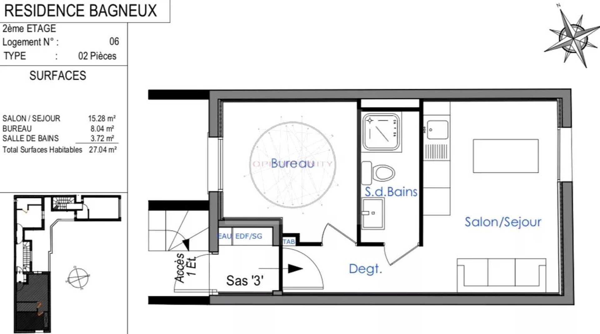 Kondominium dalam Bagneux, Ile-de-France 12834678