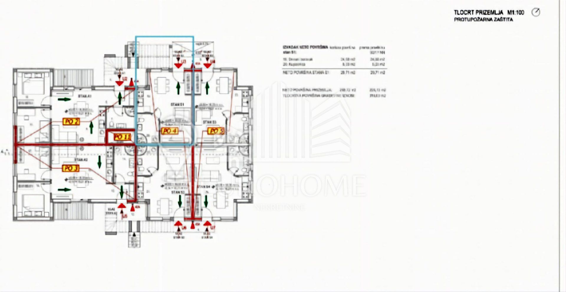 Kondominium dalam Sveti Petar na Moru, Zadar County 12839350