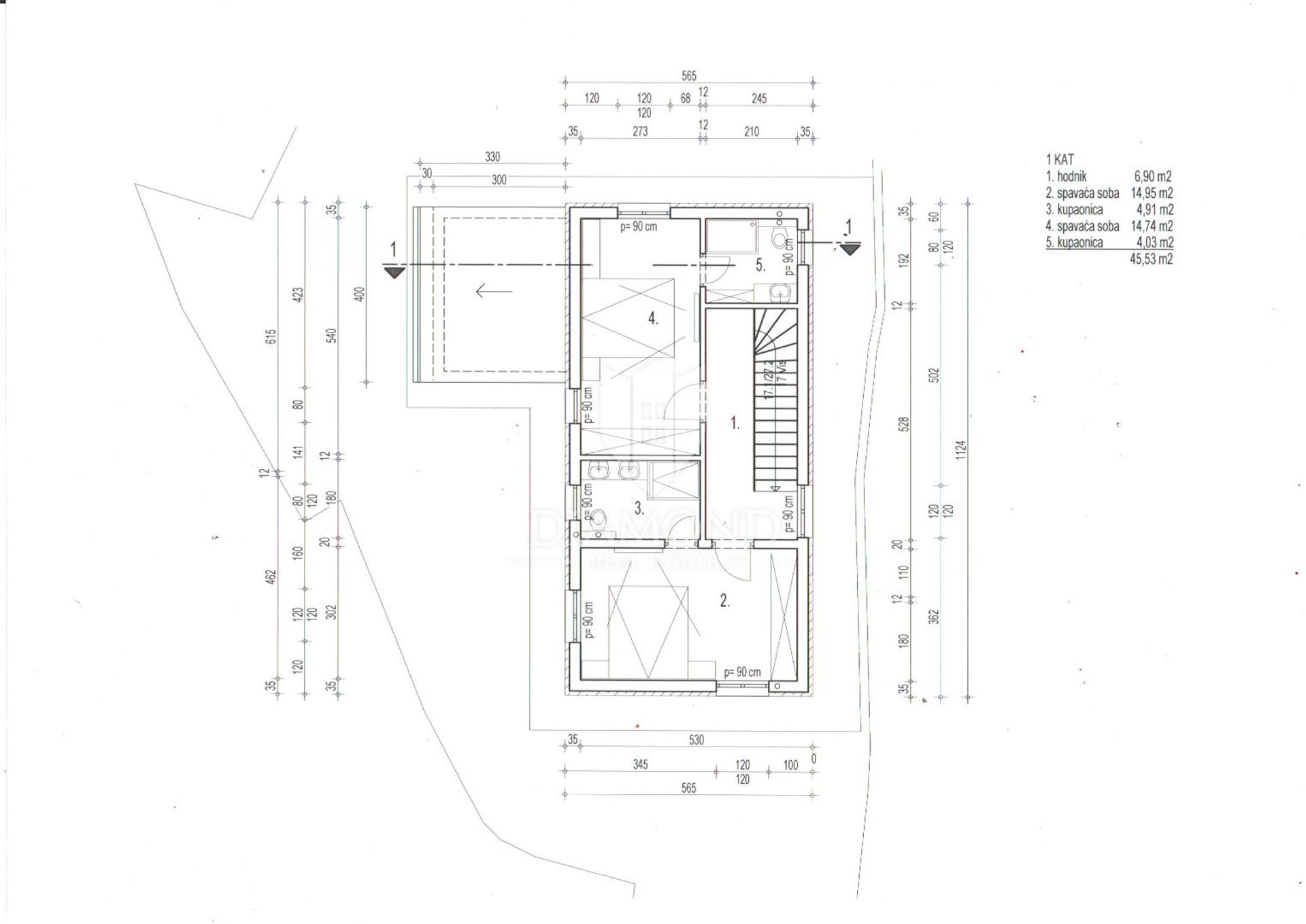 Land in Svetvincenat, Istarska Zupanija 12839780