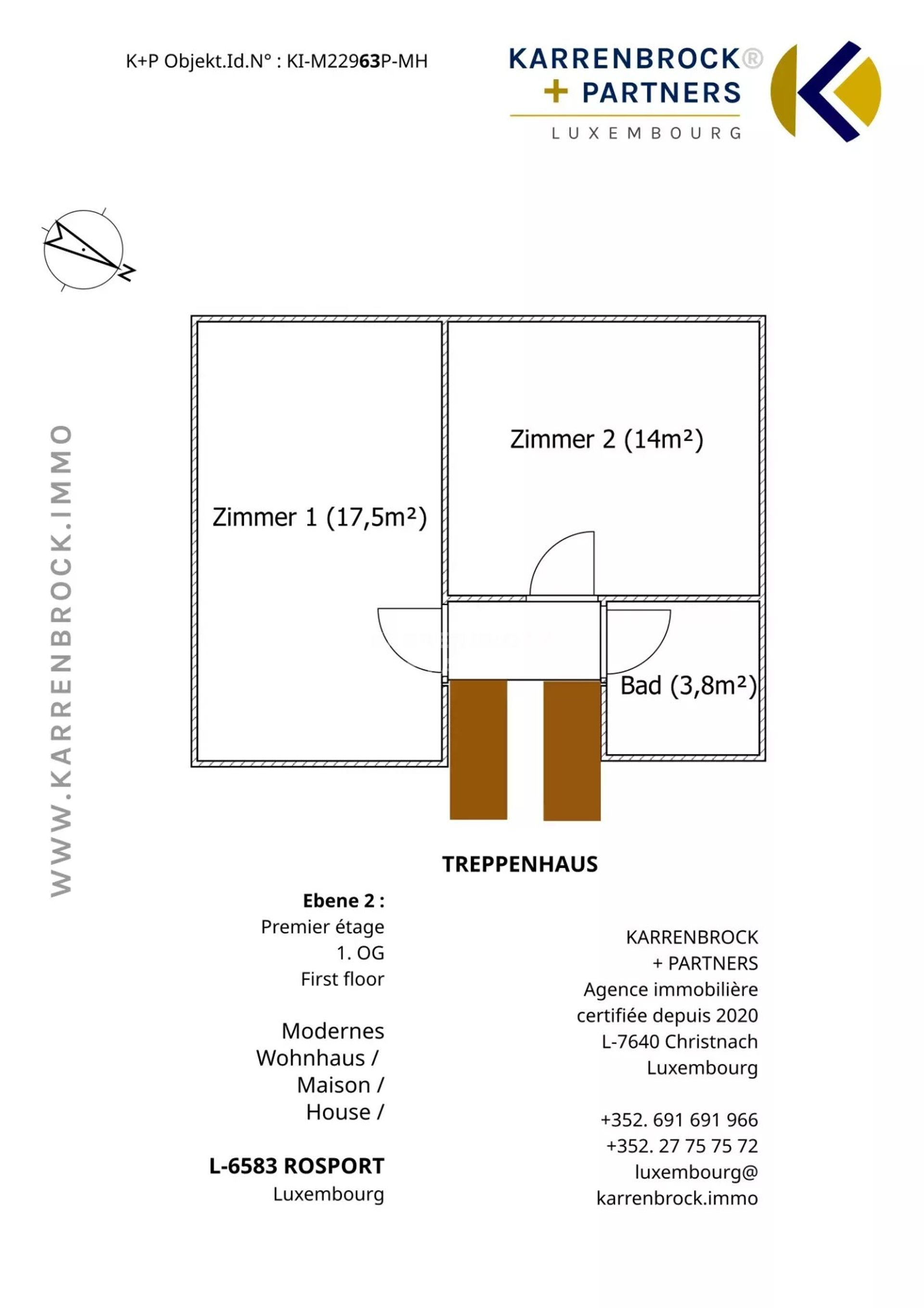 Condominio nel Rosport, Rosport-Mompach 12840769