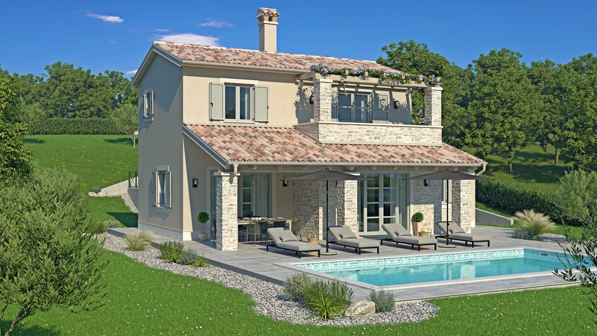 casa en Labin, Istria County 12842084