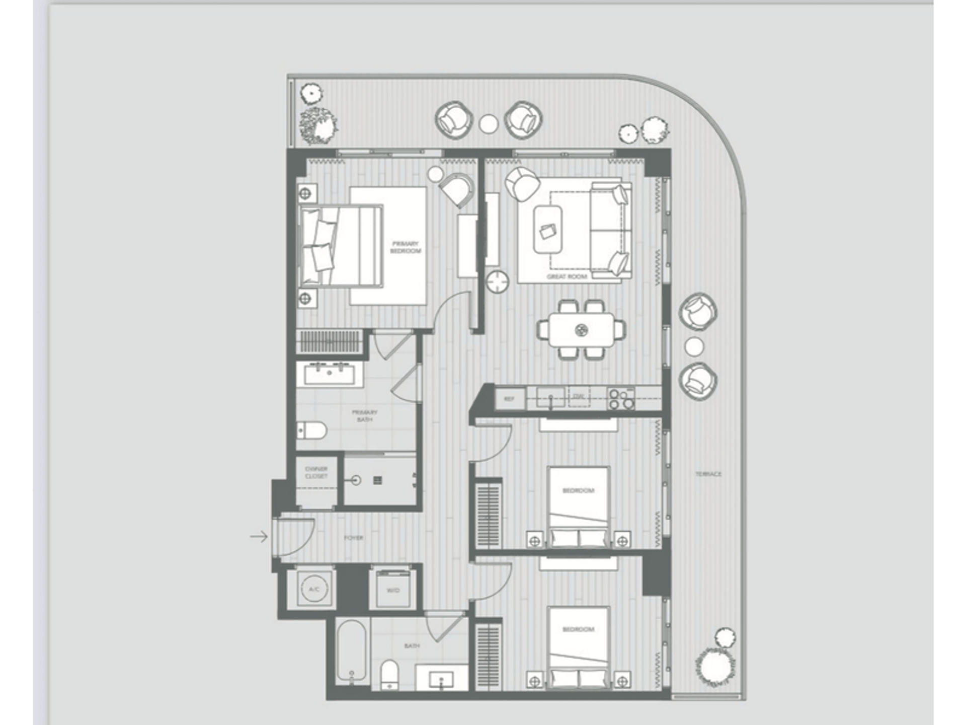 Condominio nel Fort Lauderdale, Florida 12842716