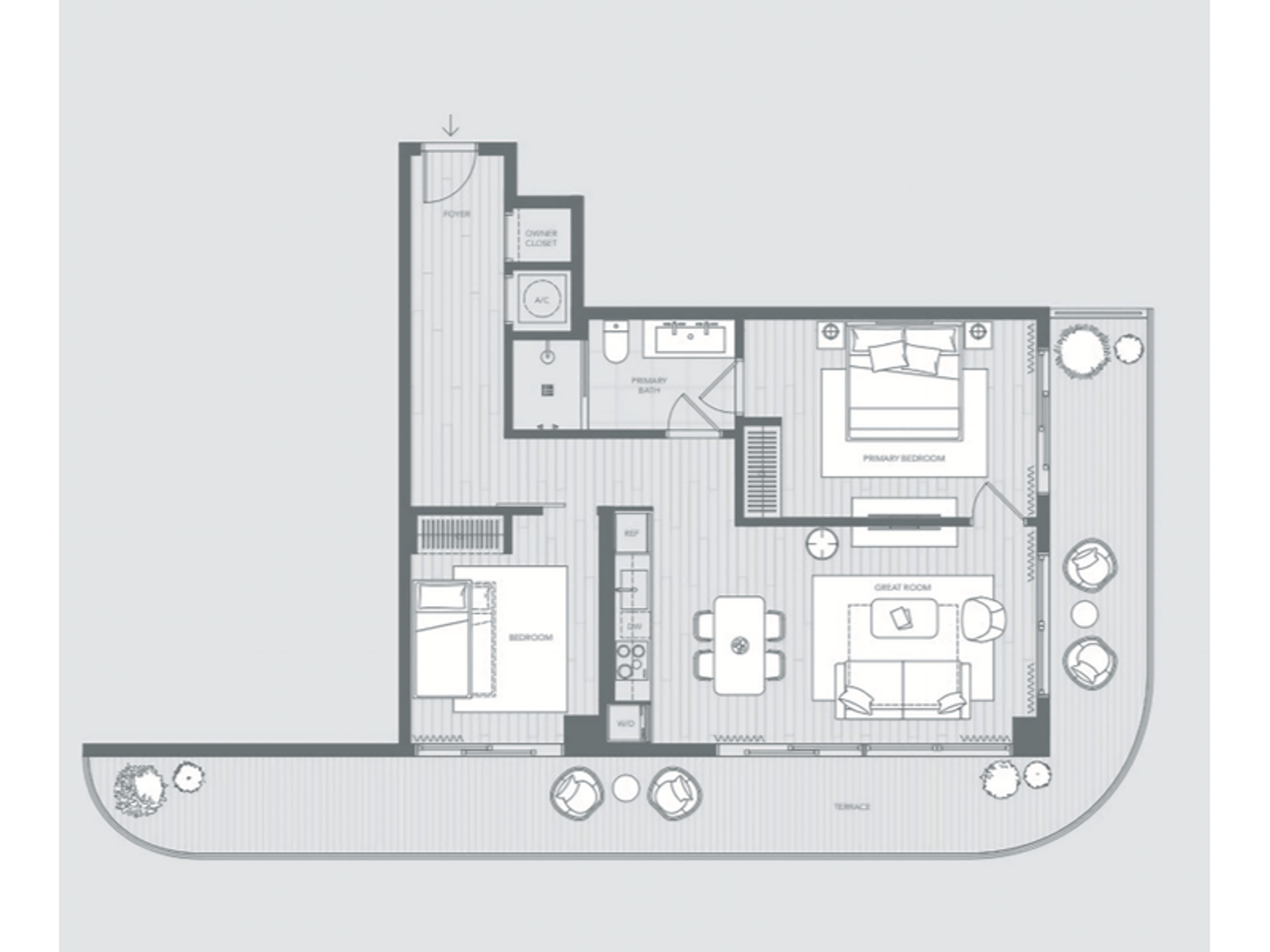 Condominio nel Fort Lauderdale, Florida 12842716