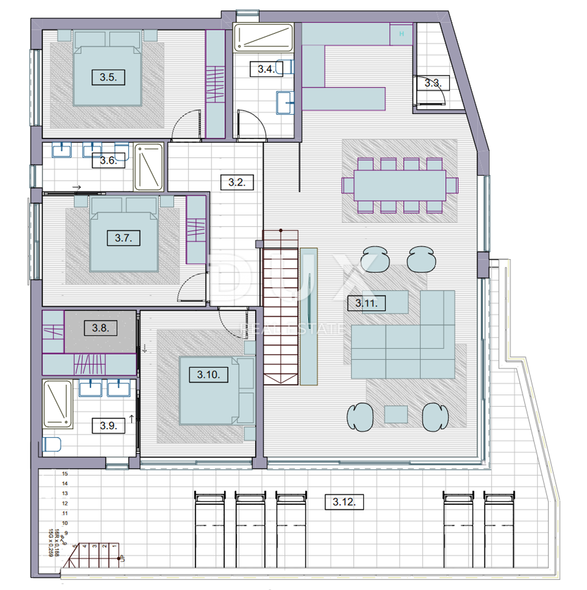 Condominium dans Krk, Primorje-Gorski Kotar County 12842742