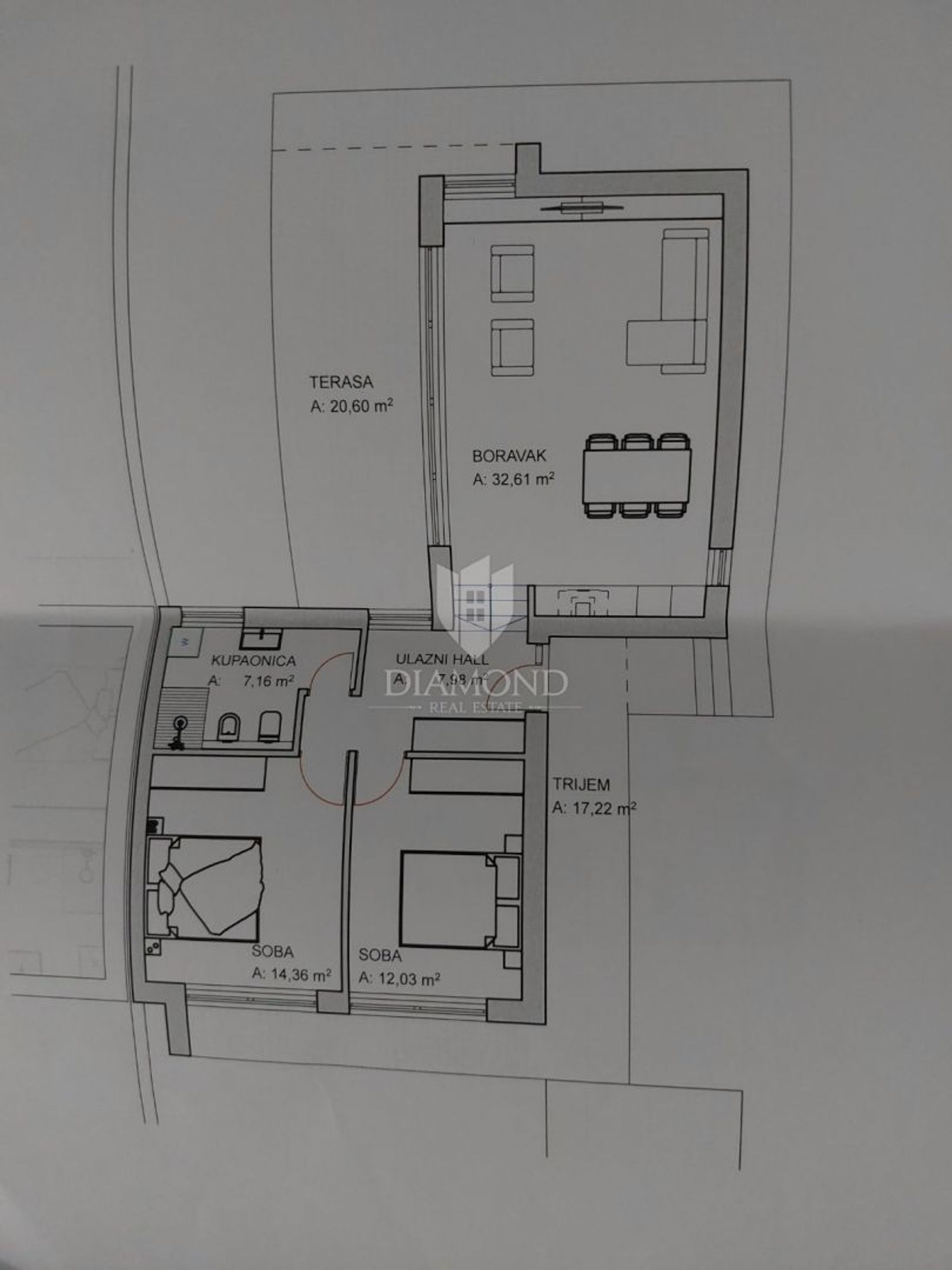 Tanah di Tinjan, Istarska Zupanija 12843626