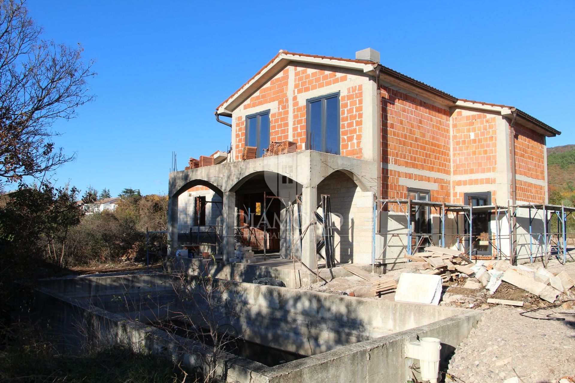 casa en Labin, Istria County 12843765