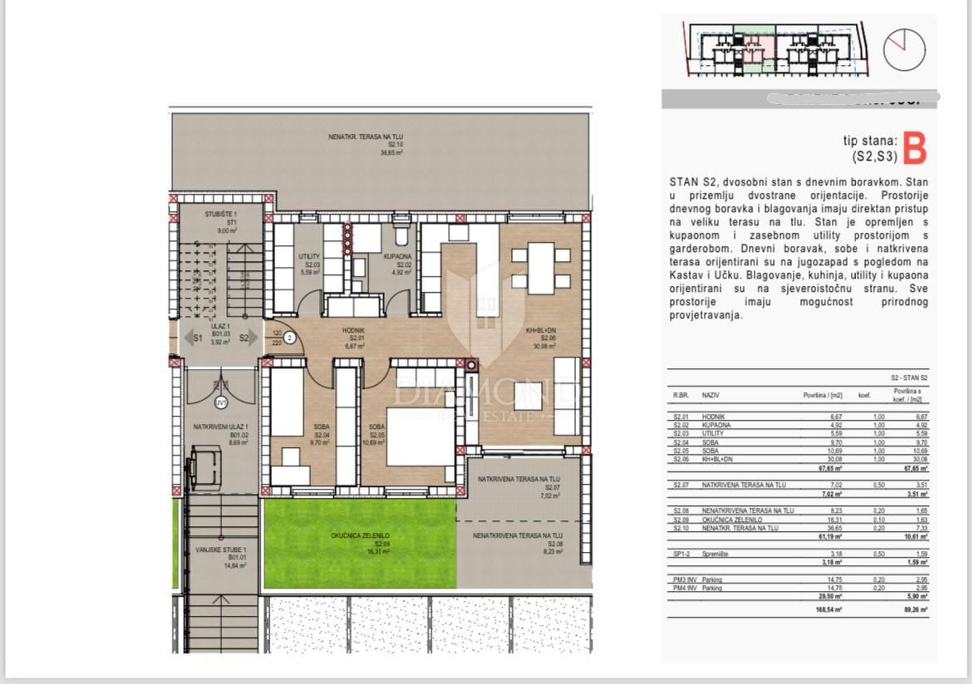 Eigentumswohnung im Viskowo, Primorsko-Goranska Zupanija 12845676