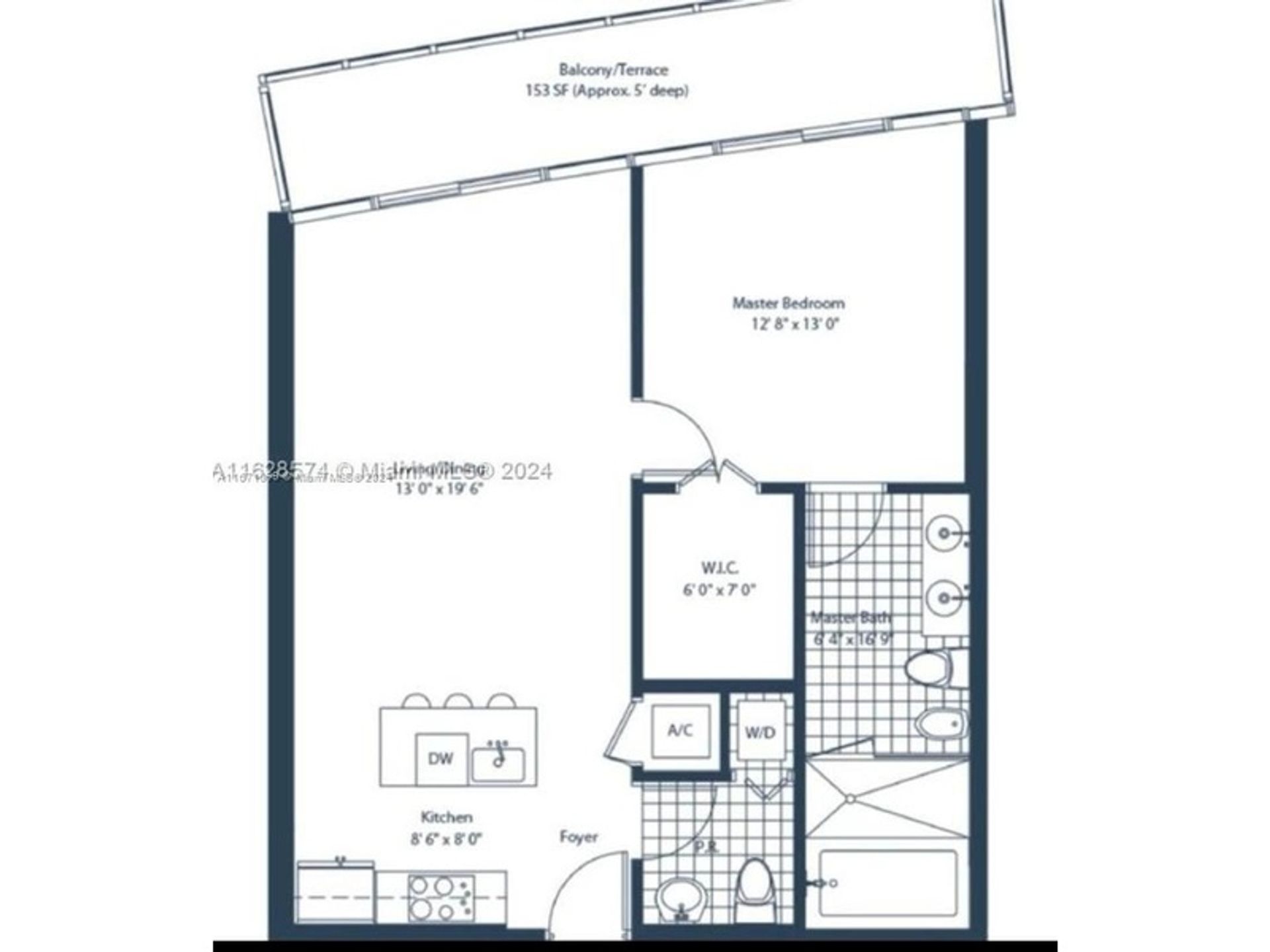 Kondominium dalam Miami, Florida 12845954