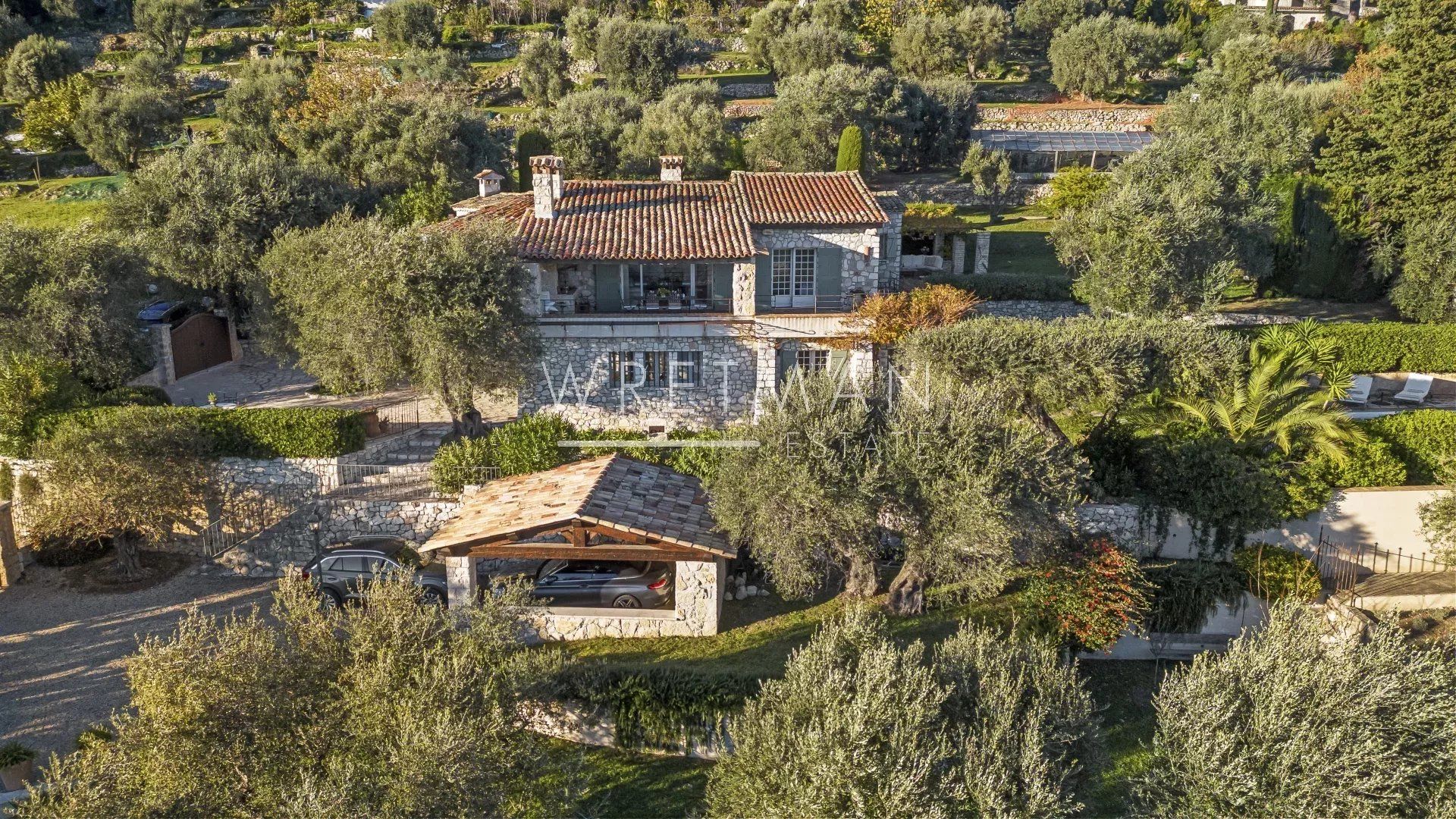 σπίτι σε Tourrettes-sur-Loup, Alpes-Maritimes 12848146