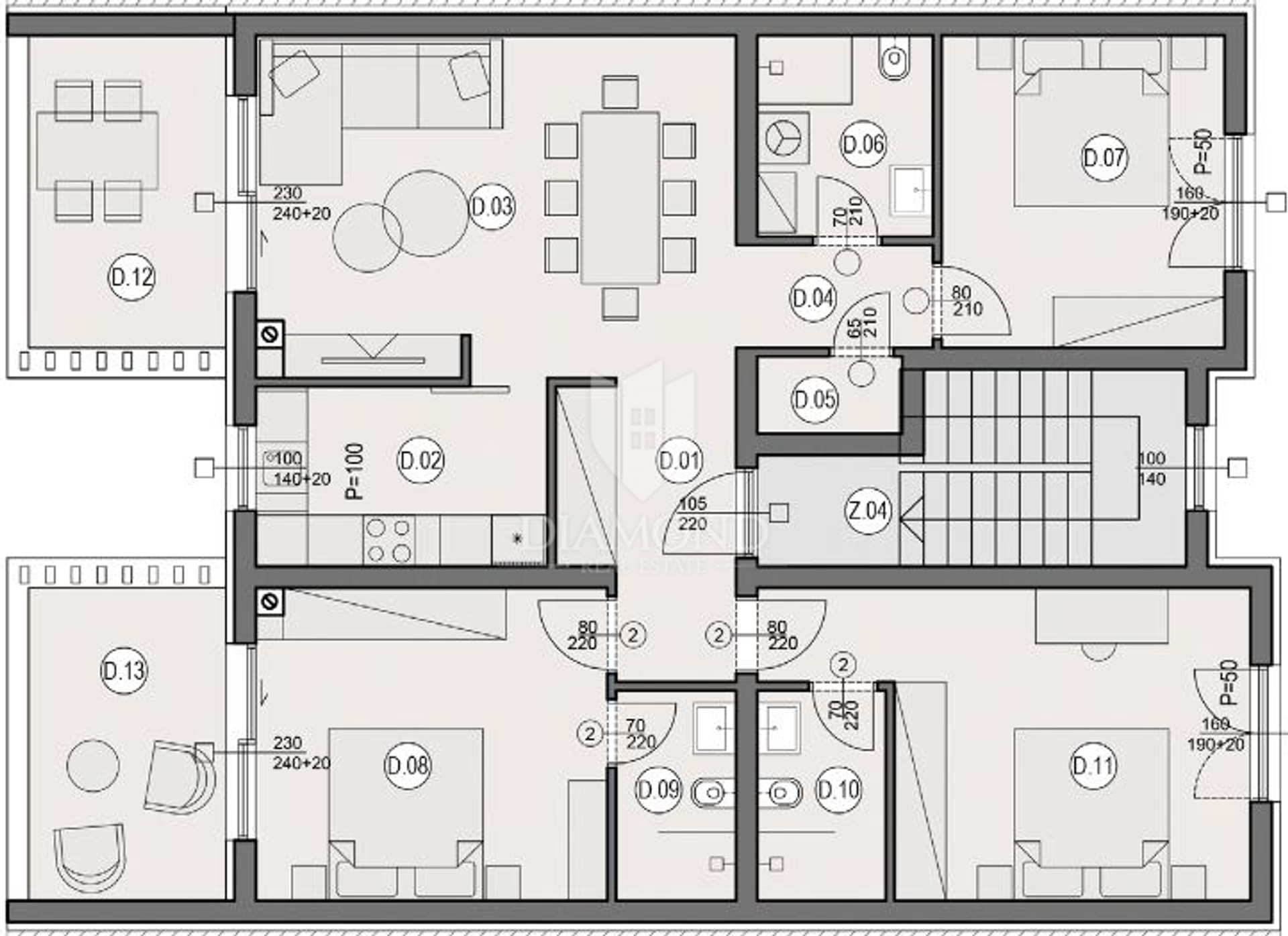 Kondominium w Puli, Istarska Zupanija 12848380