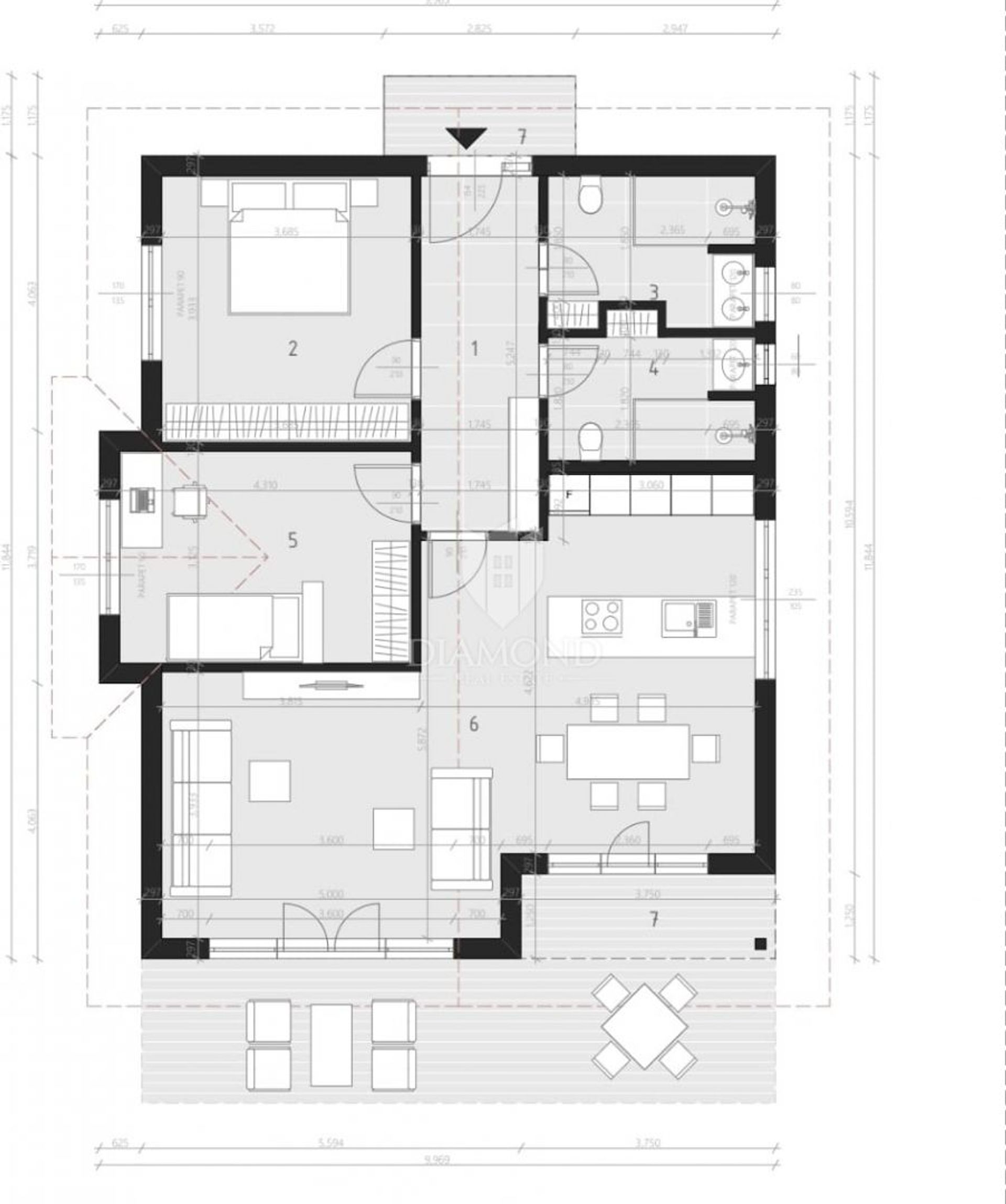 rumah dalam Labin, Istarska Zupanija 12849491