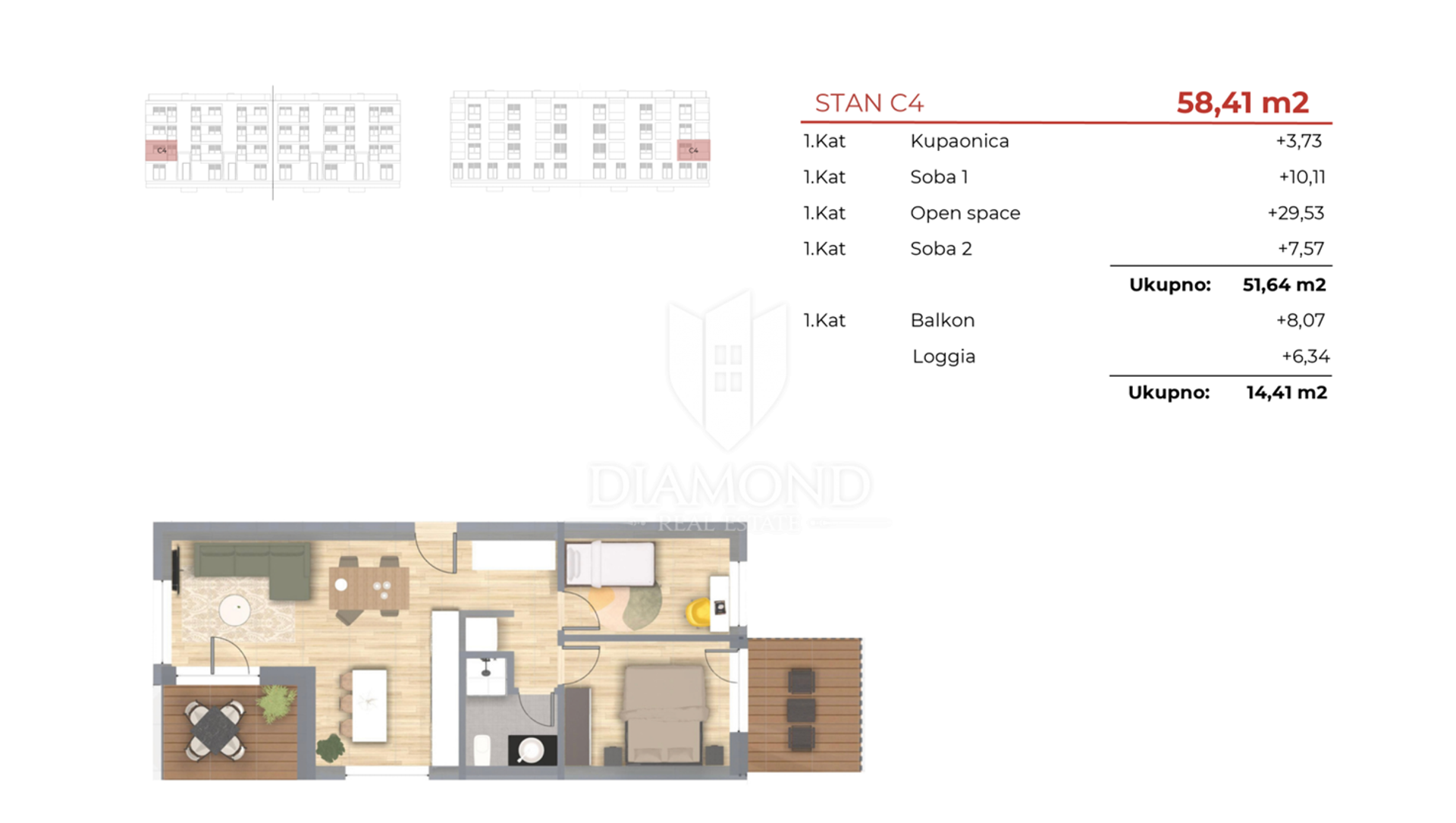 Condominio en Poreč, Istarska Županija 12854551