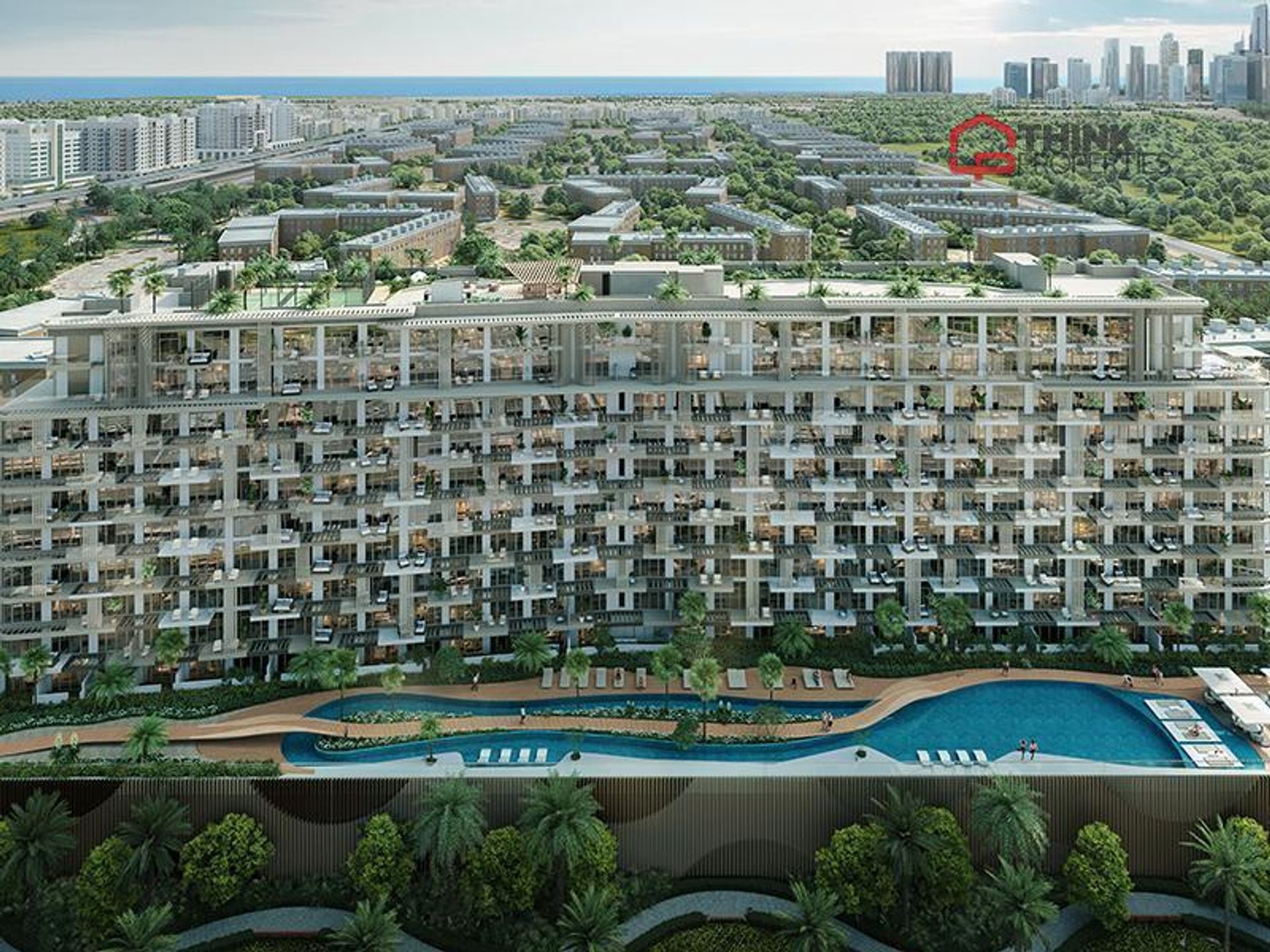 Condominio en Dubai, Dubai 12854936