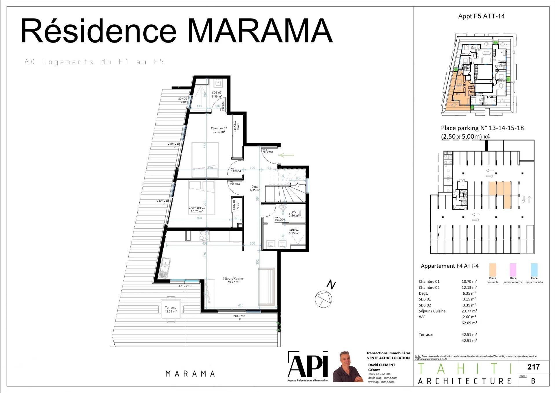 Condominium dans Papeete, Iles du Vent 12856026