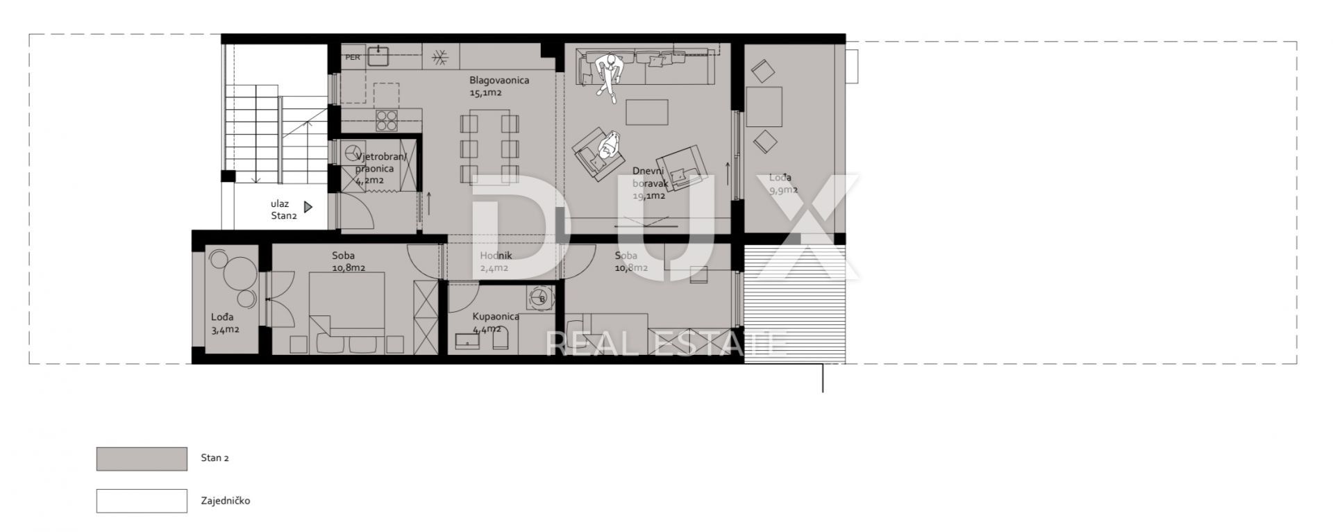 Condominium dans Zadar, Zadarska županija 12856079