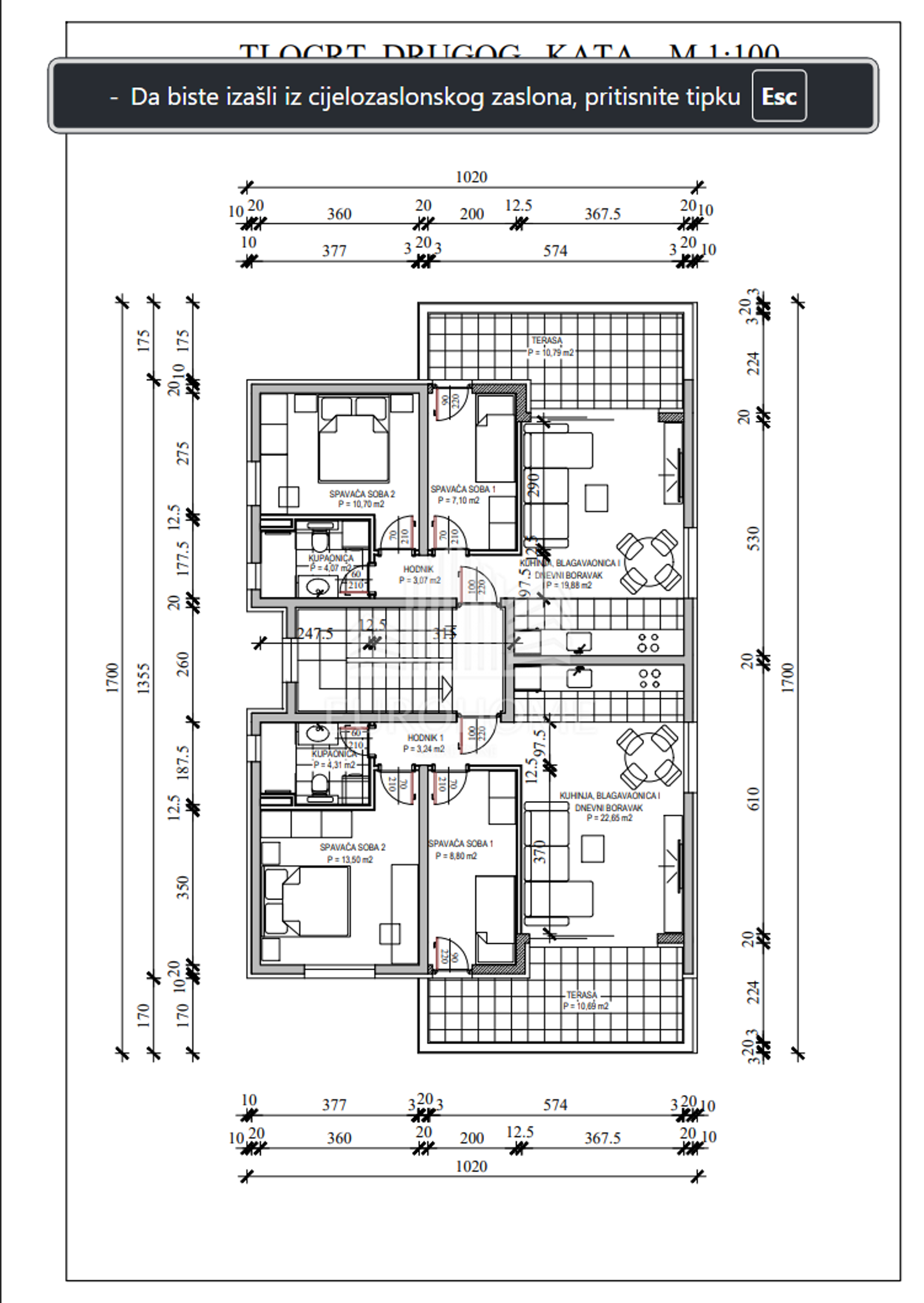 Kondominium dalam Petrčane, Zadar County 12863549