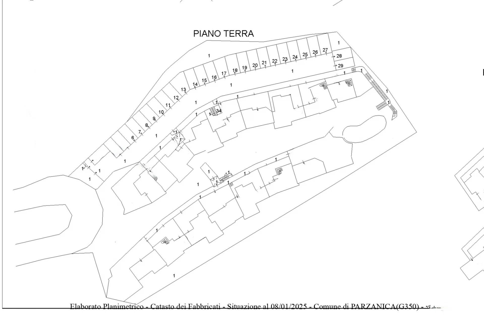 Casas Múltiplas no Parzanica, Bergamo 12864436