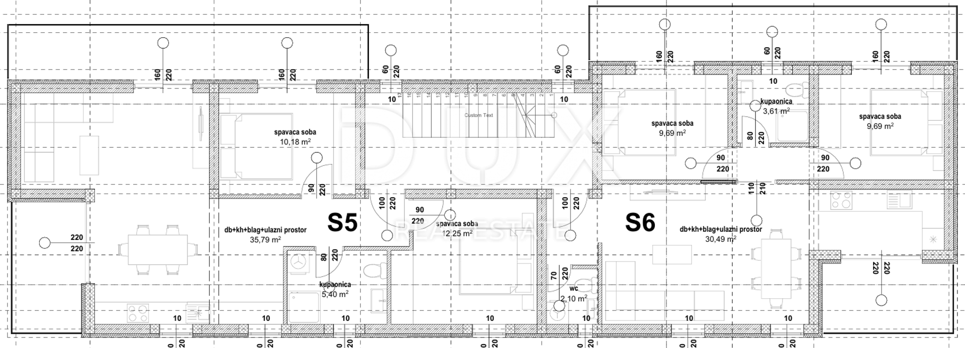 Kondominium dalam Privlaka, Zadar County, Zadar County 12864583