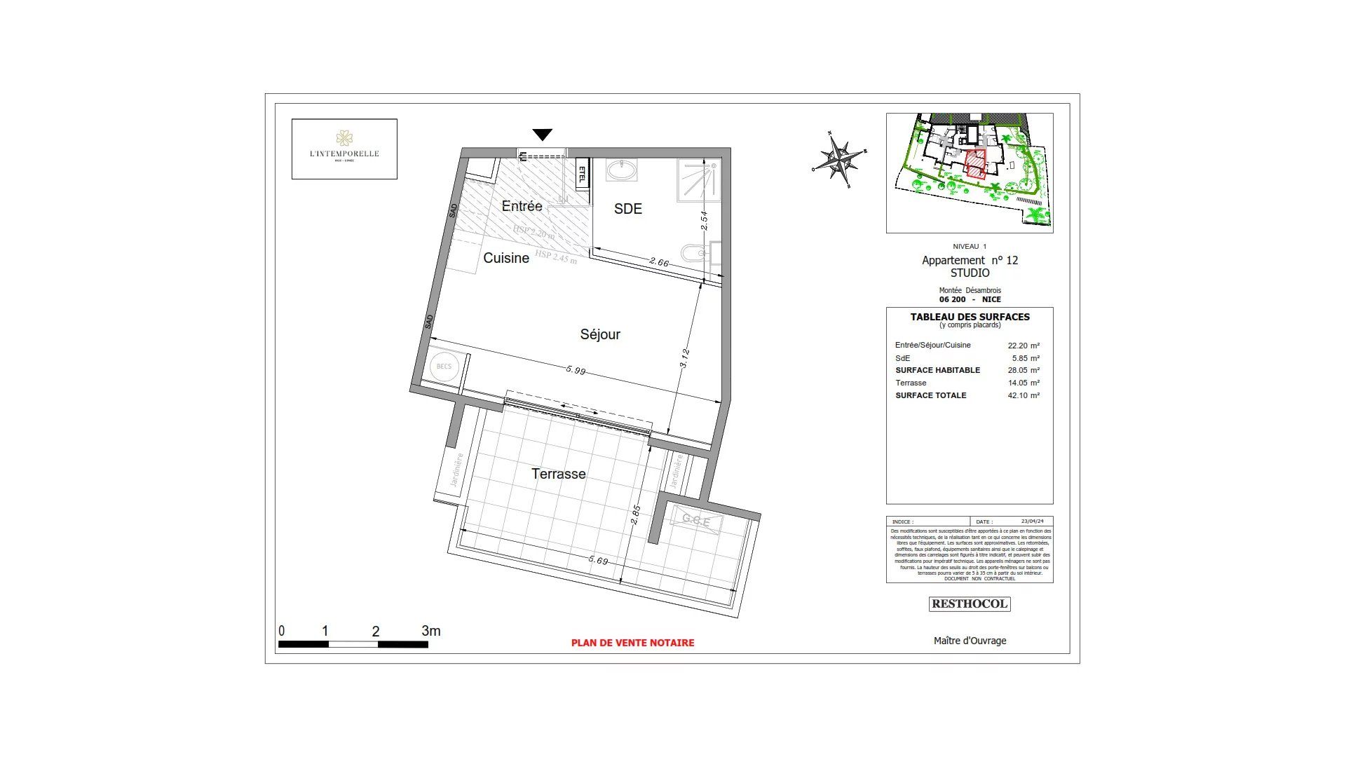 Kondominium dalam Nice, Alpes-Maritimes 12865658