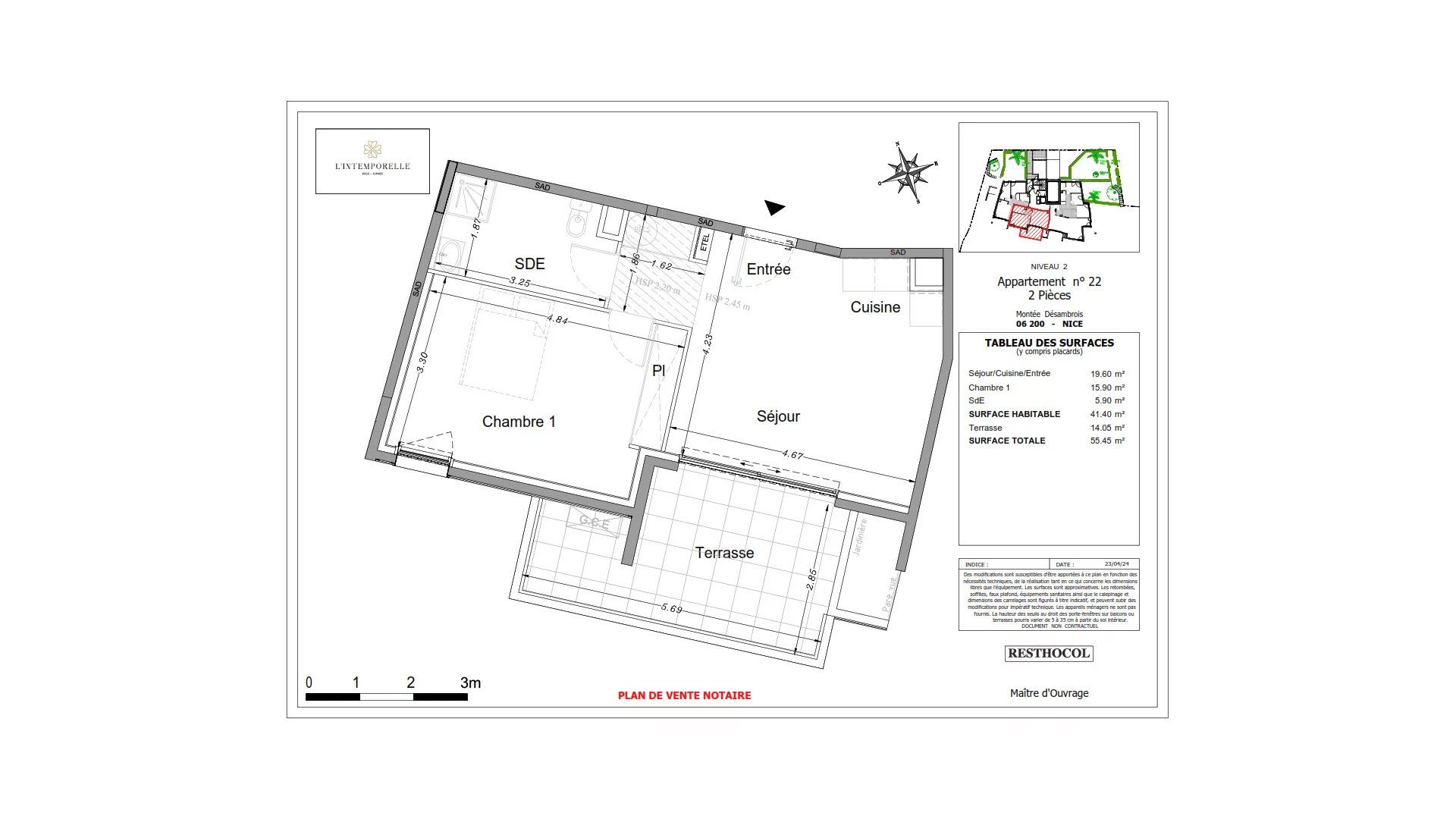 Kondominium dalam Nice, Alpes-Maritimes 12865659