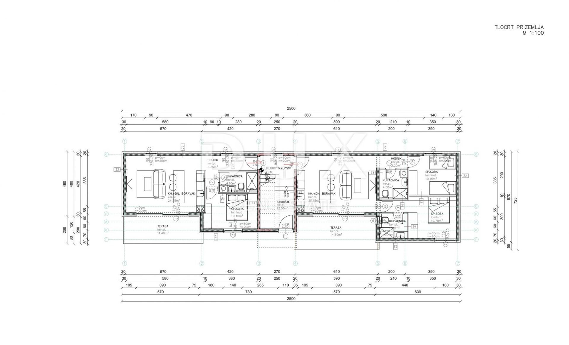 Condominium dans Povljana, Zadar County 12871109