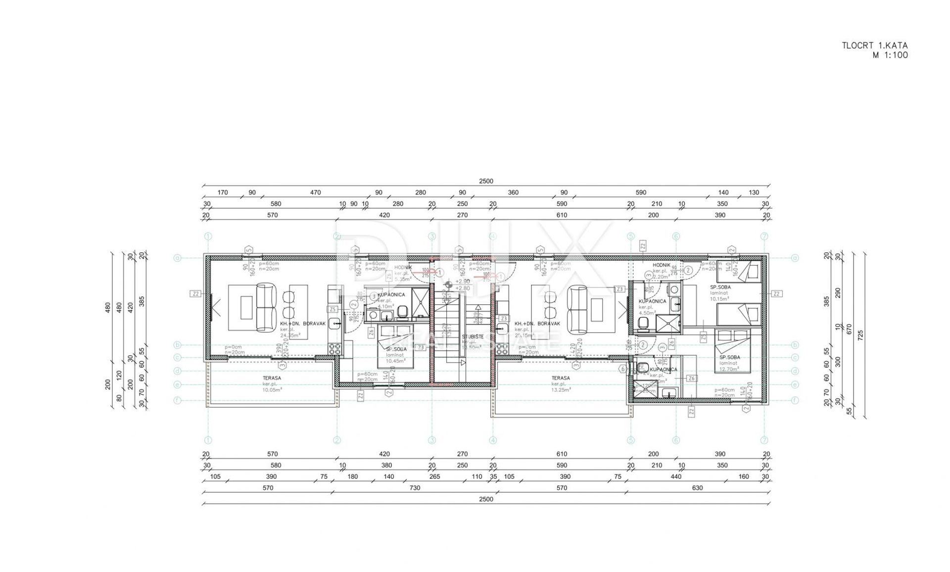 Condominium dans Povljana, Zadar County 12871109