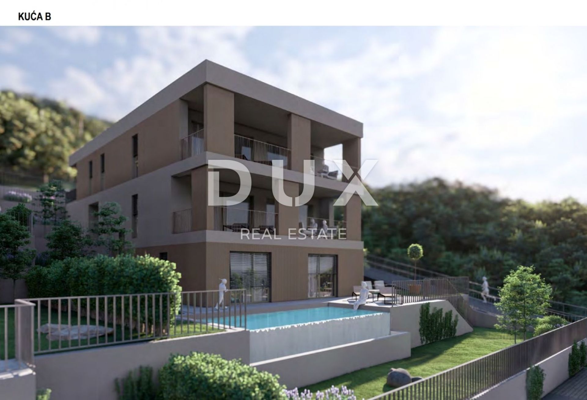 Condominium dans Kostrena, Primorsko-Goranska Zupanija 12874253