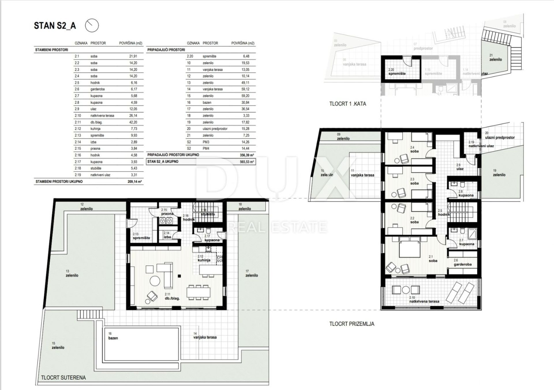 Condominium dans Kostrena, Primorsko-Goranska Zupanija 12874254