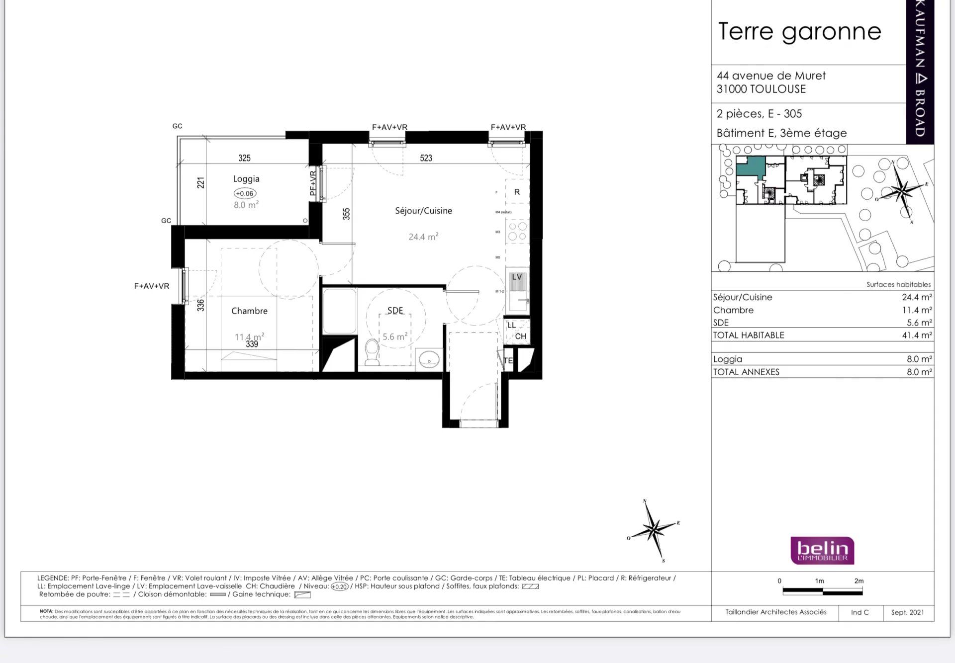 Kondominium w Tuluza, Oksytania 12878229