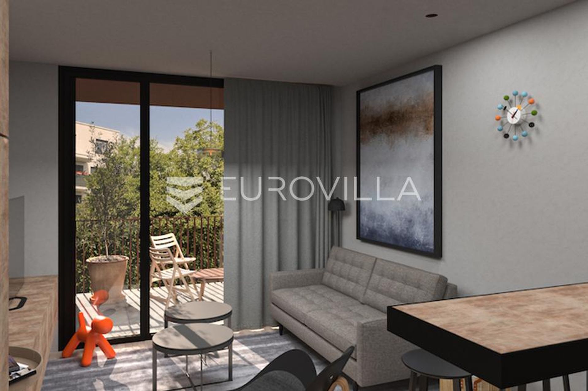 Condominio en Zagreb, Zagreb, Graduado 12881355