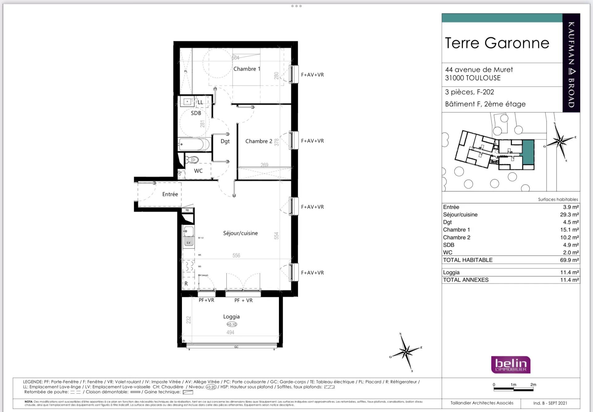 Kondominium w Toulouse, Haute-Garonne 12883208