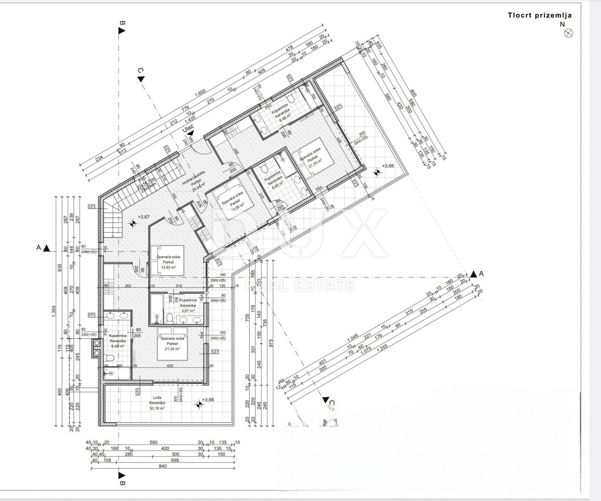 Land im Mošćenička Draga, Primorje-Gorski Kotar County 12887767