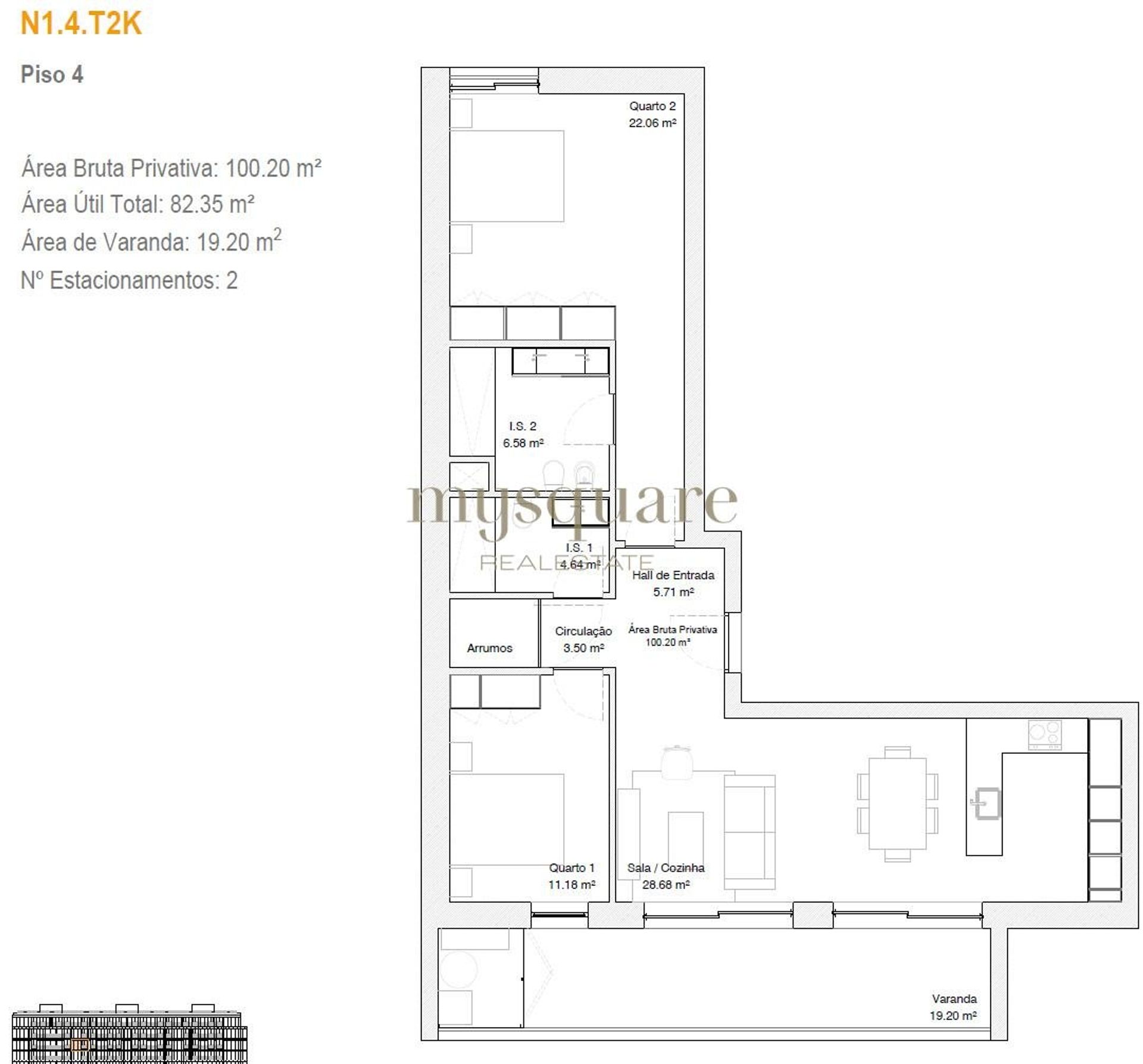 분양 아파트 에 , Aveiro District 12888899