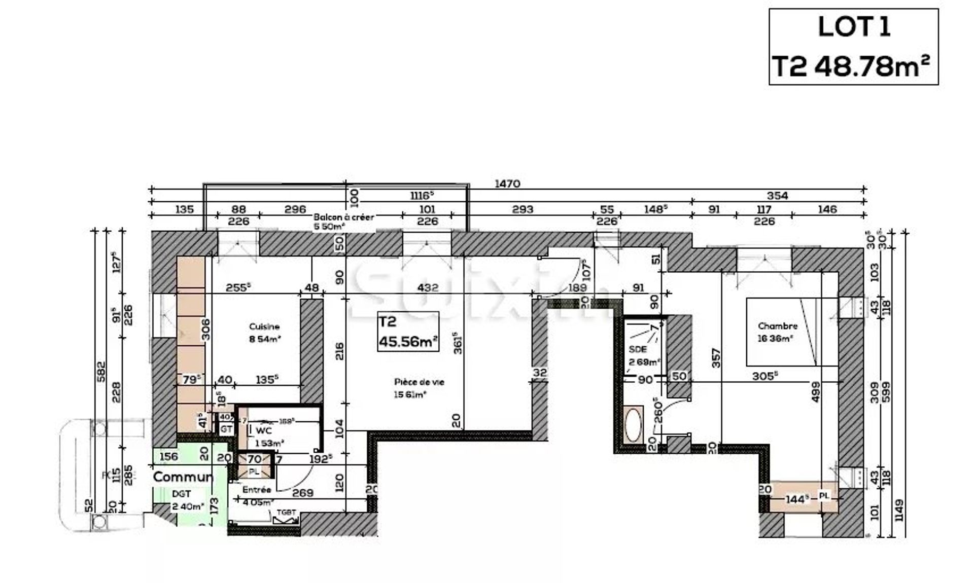 Condominium dans Challes-les-Eaux, Auvergne-Rhone-Alpes 12890048