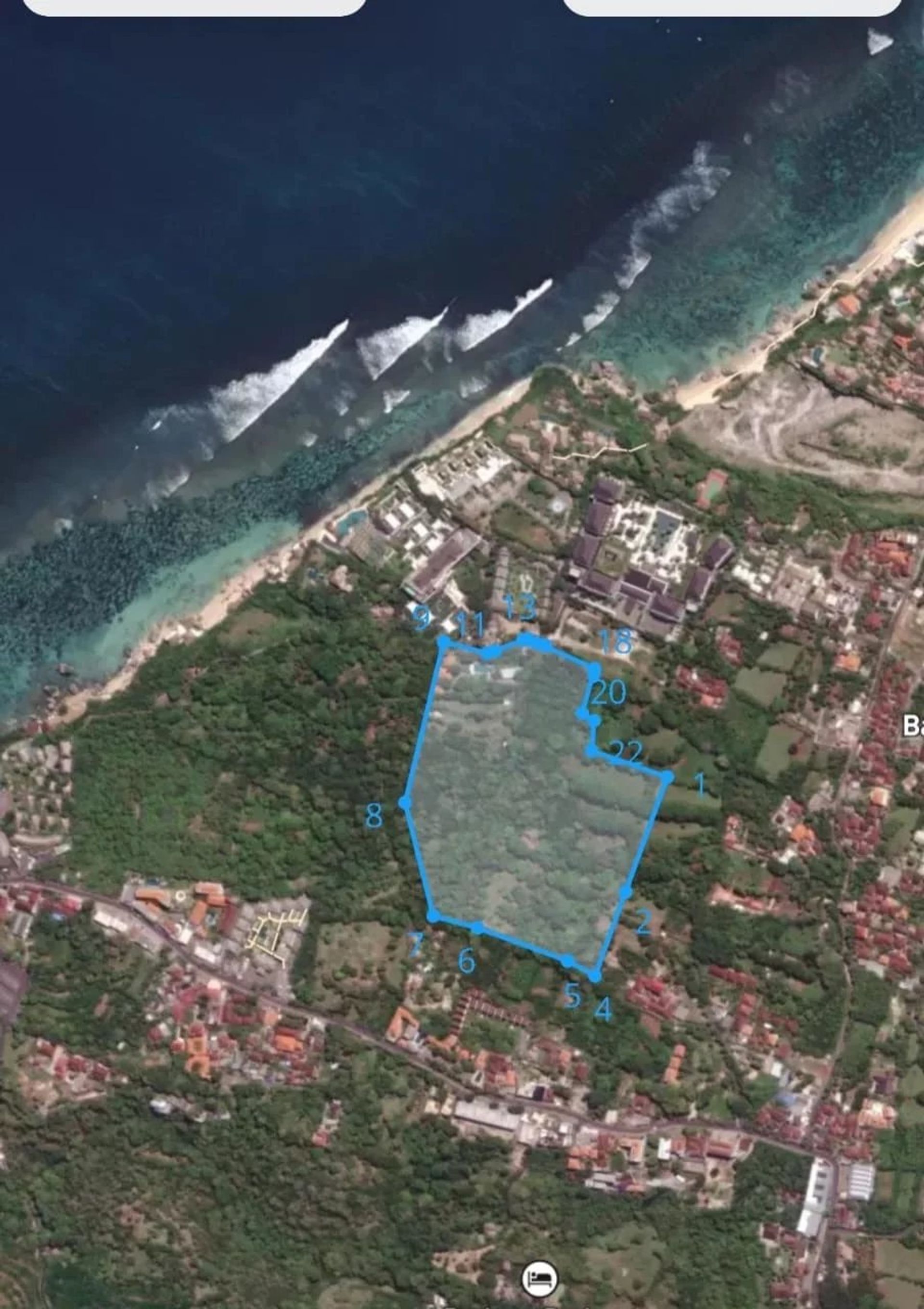 Land im Pecatu, Bali 12890177