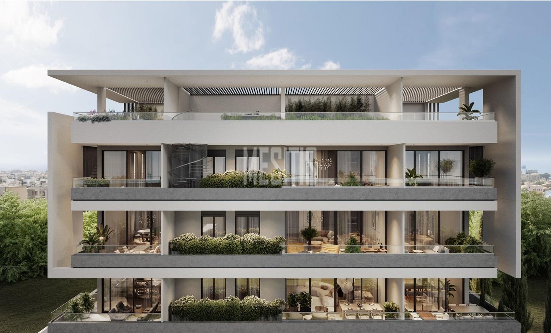 Condominium dans Agios Athanasios, Lémésos 12895304