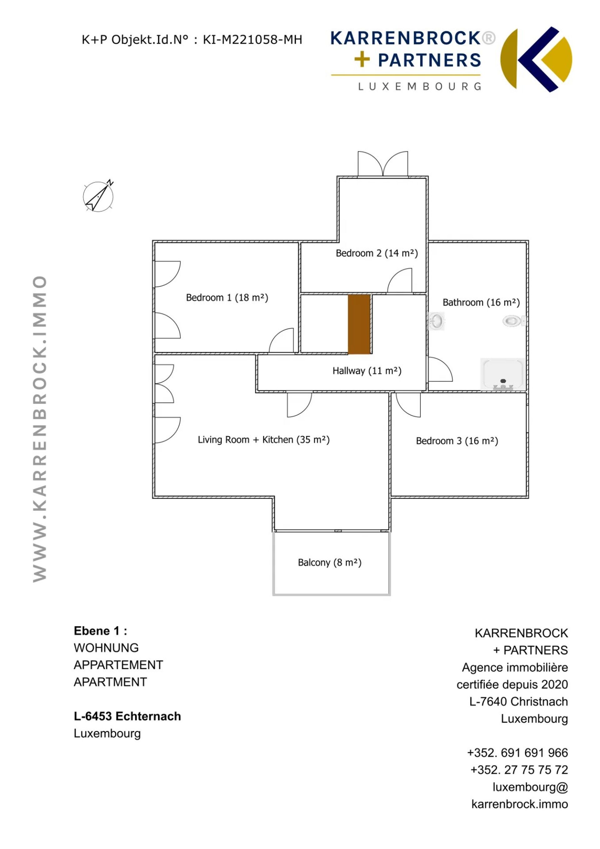 Квартира в Ехтернах, Ехтернах 12897996