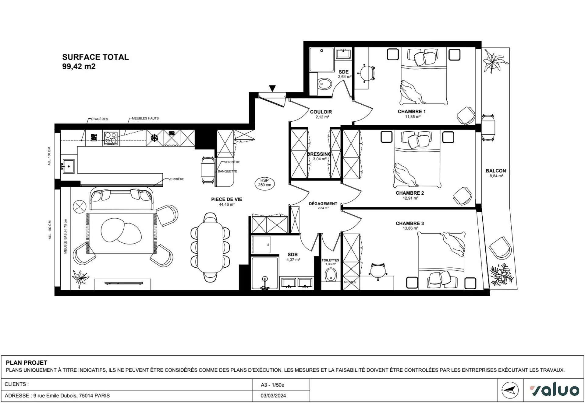 Kondominium dalam Paris 14ème, Paris 12898924