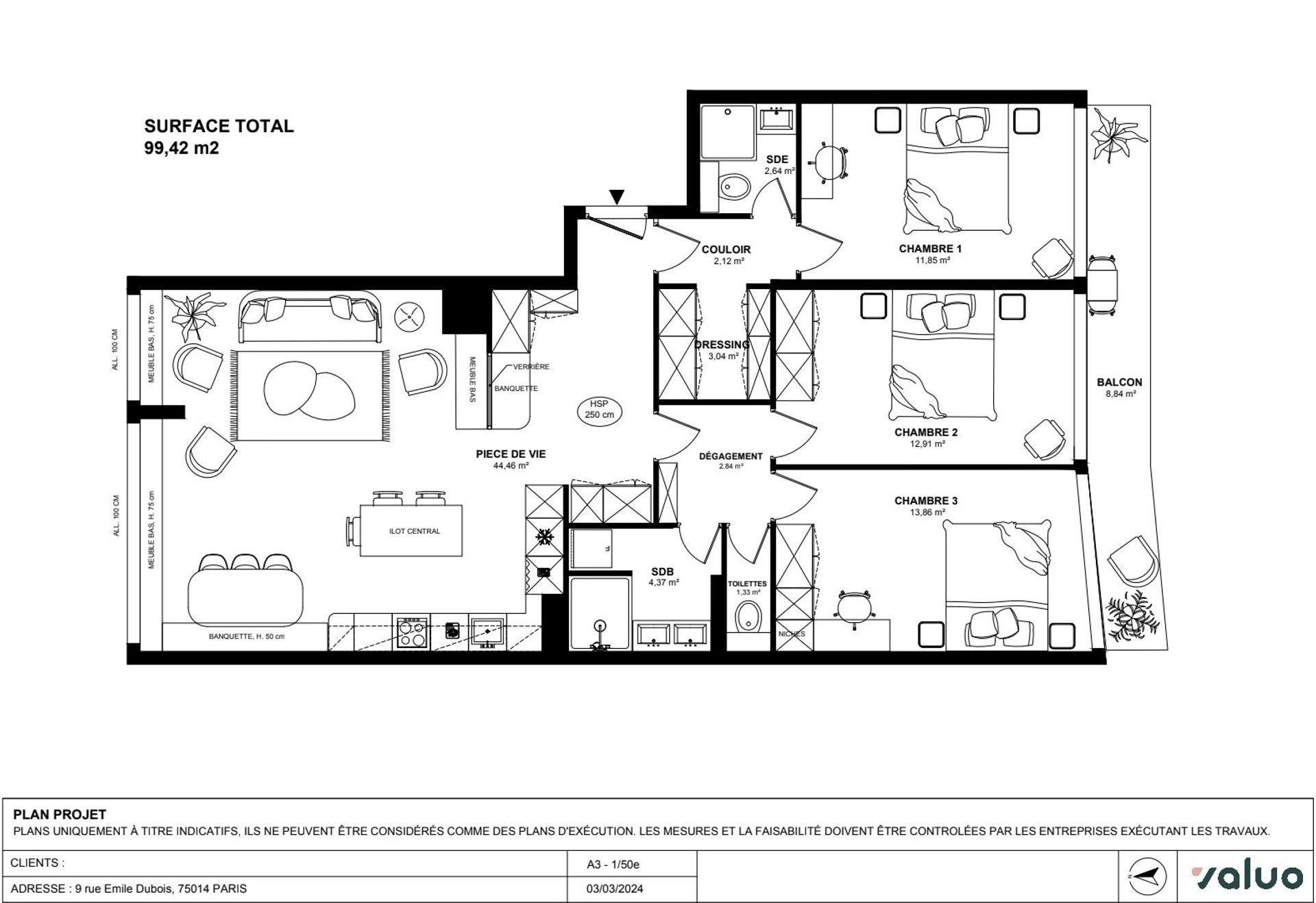 Kondominium dalam Paris 14ème, Paris 12898924