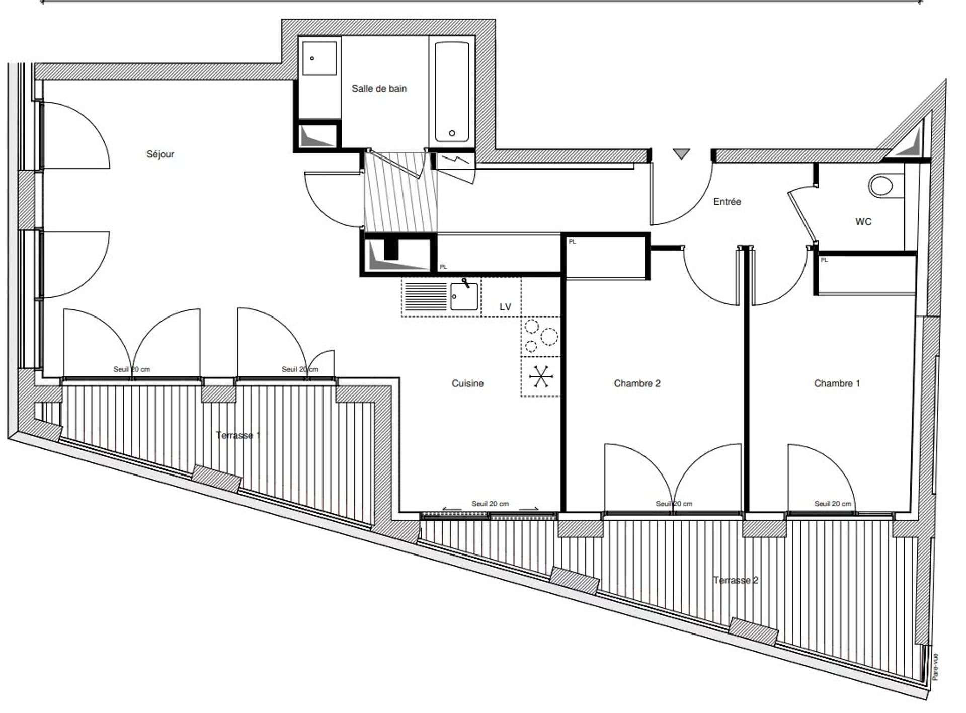 Kondominium w Saint-Mande, Ile-de-France 12901516