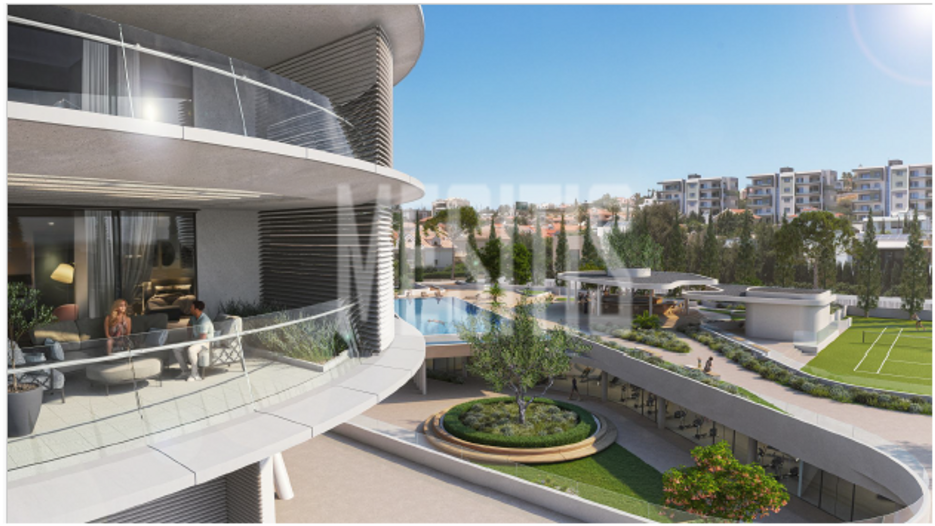 Condominium dans Mouttagiaka, Lemesos 12903535