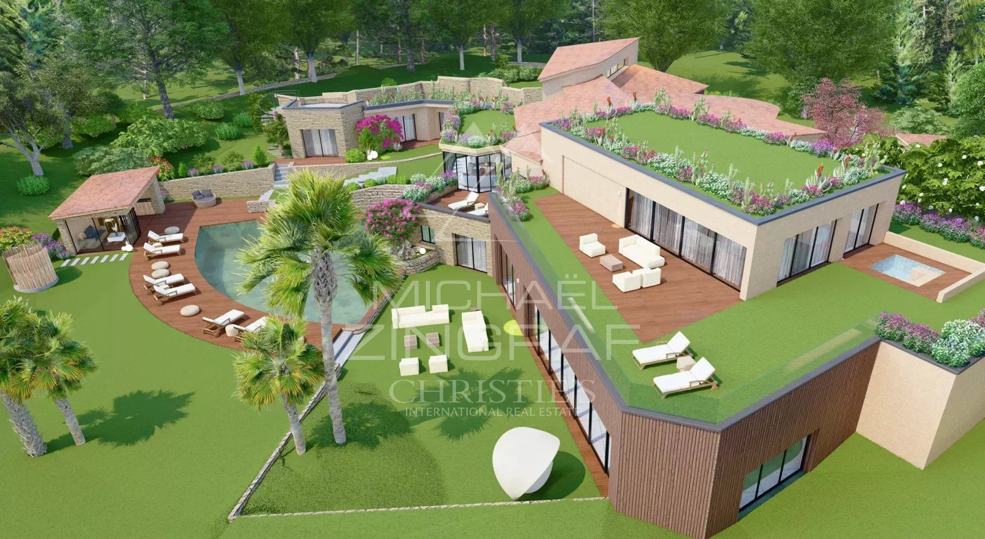 Hus i Mougins, Provence-Alpes-Cote d'Azur 12904631